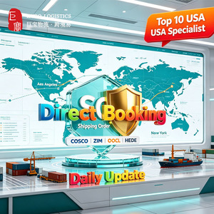 Reserva de Transporte Marítimo Directo DDP desde Shanghái/Ningbó/Shenzhen a Los Ángeles/Nueva York, Agente de Carga ZIM/<span class=keywords><strong>HEDE</strong></span>/OOCL - Product Image 1