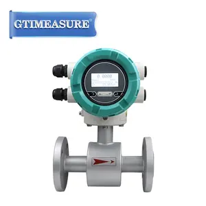 Fast Reaction Electromagnetic Flow Meter Juice Milk Used Water Meters High Accuracy Flow Meter