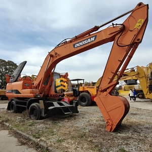 Excavadora Hidráulica Usada Doosan DH210w-7 en Buenas Condiciones para Nivelación de Terrenos en Pozos de Gas de Arcilla - Product Image 1