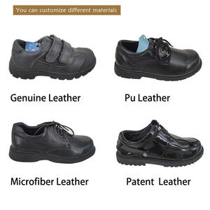 Chaussures décontractées pour enfants en cuir PU noir pour l'école, chaussures de sport pour enfants, chaussures de retour à l'école, chaussures de classe pour garçons de 9 ans - Product Image 6