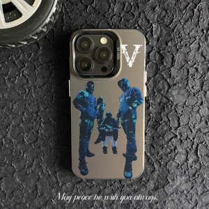 Alla moda Vrunk Hard PC custodia per telefono cellulare per <span class=keywords><strong>iPhone</strong></span> 7 <span class=keywords><strong>8</strong></span> <span class=keywords><strong>Plus</strong></span> XS XR 11 12 13 Mini 14 15 16 Pro Max durevole Coque elegante - Product Image 3