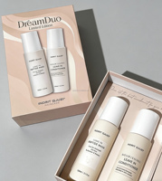 Emballage cosmétique rigide haut de gamme personnalisé, boîte cadeau à tiroir coulissant avec insert personnalisé pour 2 flacons de shampoing et d'après-shampoing