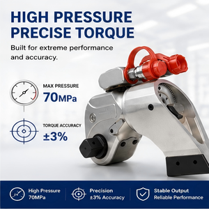 Torstark MXTD – Bloc d'alimentation pour clé dynamométrique hydraulique à entraînement carré de 1-1/2 pouce, haute résistance, 70 MPa, MXTD, MXTD Hydraulique - Product Image 3
