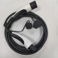Nouveau câble de charge pour véhicule électrique de 5 mètres, 32A, 7KW, type 2, avec prise NACS Tesla, IEC 62196, thermoplastique, garantie 1 an