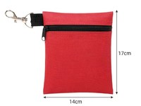 Sac de rangement pour accessoires de golf, kit de tee pour balle de golf en nylon Pochette de transport