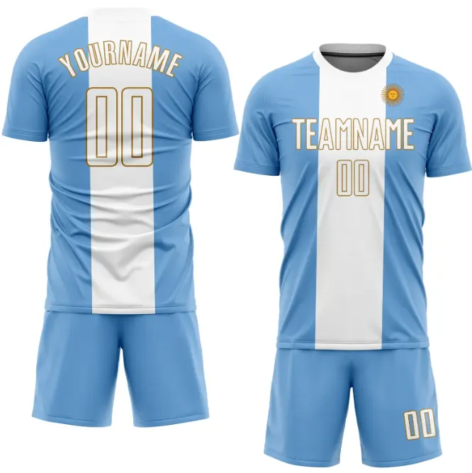 Campioni Argentina 2024 nuova stagione di abbigliamento da calcio di alta qualità maglia da calcio del Club divisa da calcio Set magliette da calcio