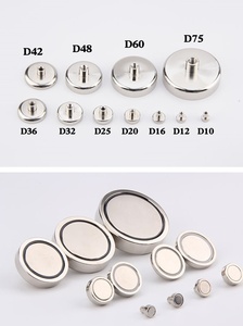 D20mm D75 Neodymium lồi nội bộ Threaded cup nồi nam châm với nội bộ gắn chủ đề từ nồi nam châm - Product Image 4