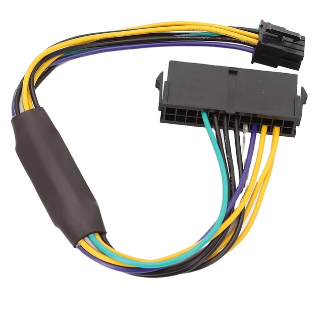 Computer Accessory 0.3M 24 Pin to 8 Pin ATX PSU Power Converter Cable for Dell Optiplex 3020 7020 9020 Precision T1700 In Stock