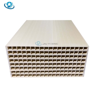 Jiuyixing hiện đại WPC bảng điều khiển cửa không thấm nước composite Polymer gỗ chưa hoàn thành bề mặt hướng dẫn sử dụng mở nội thất ứng dụng - Product Image 1