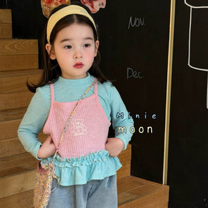 Tongxingyuan Baby Girls' T-shirt Thin Breathable Spring Fashion Two-Piece Set - Product Image 3