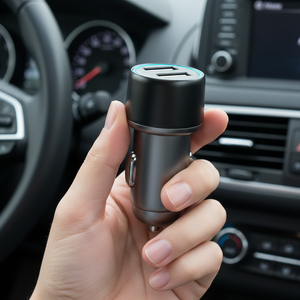 Cargador de coche multipuerto 2PD 4 USB con carga rápida PD QC-3.0 USB C para teléfonos móviles, cámaras y auriculares. - Product Image 1