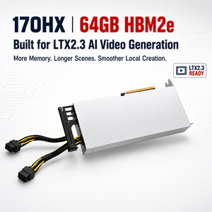 Tarjeta Gráfica CMP 170HX 1GB Desbloqueable a 40GB, GPU para Servidor y Estación de Trabajo, HBM2e 4096Bit 8GB, Disponible en Stock - Product Image 5