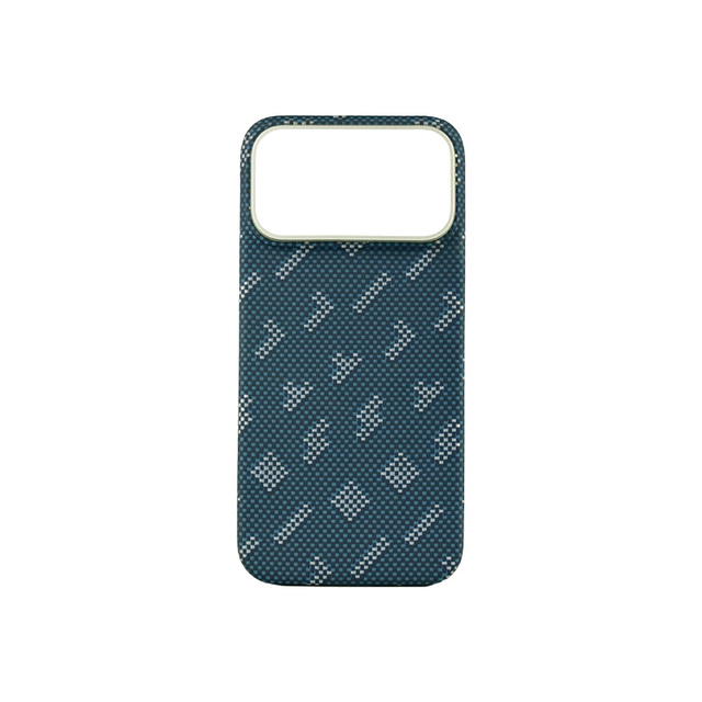 Customized Pattern Ultra Thin Super Strong Suction New Arrival Carbon Aramid Fiber Case for iPhone 17 Pro