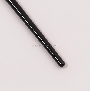 <span class=keywords><strong>Evidenziatore</strong></span> a manico lungo pennello per il trucco ventaglio sintetico <span class=keywords><strong>bianco</strong></span> con soffice cipria correttore e balsamo per le labbra compatibile - Product Image 5