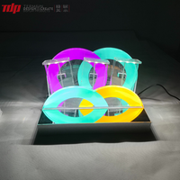 TERMEIN Présentoirs à cigarettes en acrylique et métal LED personnalisés, disponibles en plusieurs styles, pour vitrines de vente au détail dans les centres commerciaux et les tabacs