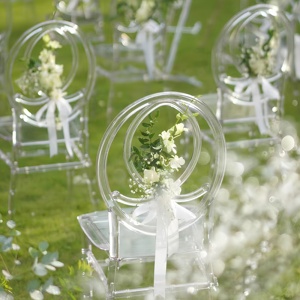 Modern akrilik olay yemek sandalyesi şeffaf <span class=keywords><strong>Tiffany</strong></span> sandalyeler düğün parti Chiavari temizle plastik Gemer açık oturma odası - Product Image 2