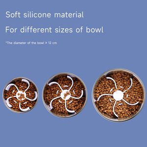 Mangkuk Anjing Slow Feeder, Sisipan untuk Makan Lambat untuk Mangkuk Berbagai Ukuran - Product Image 3