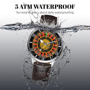 Reloj de Lujo para Hombre, de Acero Inoxidable, con Diseño de Ruleta, Mecánico Automático, Movimiento Japonés, Cristal de Zafiro, Gran Venta - Product Image 2