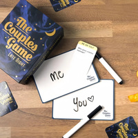 Jeux de cartes personnalisés pour couples, soirée amusante pour 2+ joueurs, cartes de réflexion créative, instructions incluses