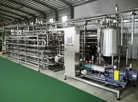 Sterilisator Cocok untuk Bahan Berkelikatan Sedang dan Tinggi Seperti Pasta Tomat, Bubur Buah, dan Susu Protein Nabati.