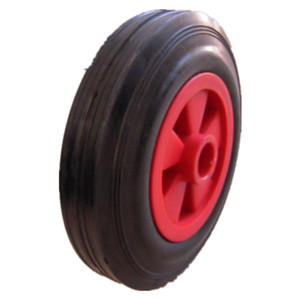 Roues de brouette en caoutchouc solides et résistantes à l'usure directes d'usine OEM personnalisé pris en charge - Product Image 4