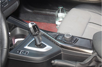 6 pièces/ensemble 1 série 2 garnitures de décoration intérieure de voiture en Fiber de carbone pour BMW F22 E82 E87