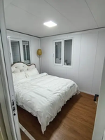 Maison moderne préfabriquée en conteneur de luxe Bâtiment modulaire préfabriqué en acier à vendre pour hôtels ou petites maisons