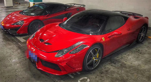 Carbon Fiber Fiberglass SP STYLE Front <strong>Engine</strong> Bonnet Hood for Ferrari F458 - Product Image 6