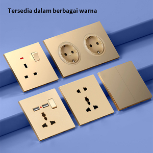 Pano.V SNI 86mm Plate Socket Wall <b>Switch</b> and Socket UK Standard Ultral-Thin Panel 1gang <b>USB</b> <b>Switch</b> and Socket CE Wall <b>Switch</b> - Product Image 4