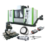 Centre d'usinage vertical CNC MVL1690S DRC Machinery avec broche BT50 6000 tr/min et axe Z à glissières pour coupes lourdes