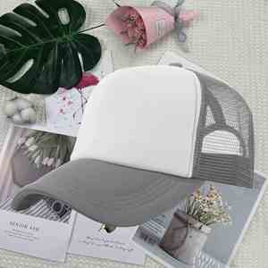 Blank Hats Mesh Caps Bulk Trucker Baseball Adjustable Back Strap Heat Transfer Hat Diy for Unisex - Product Image 4
