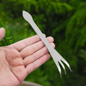Stainless Steel Bonsai Rake Soil Loosening Tool For Indoor Outdoor Gardening Plant Care - Product Image 2