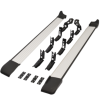 Marchepieds latéraux en aluminium YBJ pour Toyota Land Cruiser FJ100 FZJ100 1998-2007 – Remplacement pour modèles 4500 4700 LC100