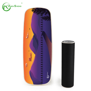 Zhensheng Nhà Máy Bán Buôn Chất Lượng Cao Bền Tập Thể Dục Tập Thể Dục Cân Bằng Lõi Đào Tạo Gỗ Cân Bằng Hội Đồng Quản Trị Với Logo - Product Image 6