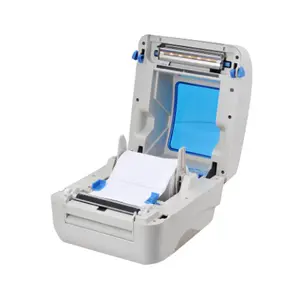 Venta al por mayor mesa de impresora de escritorio-Impresora de pegatinas de papel 490B, Impresora Térmica Directa de escritorio