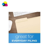 Carpeta de archivos de Manila de 11pt 3 pestañas ecológica 100 piezas por caja Material de papel para escuela/Oficina