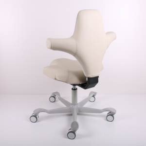 Premium Steriele Ergonomische Moderne Laboratoriumstoel Medische Kruk Tandarts Tweehandig Ontwerp Gratis Hand Pu Workshopschool - Product Image 6