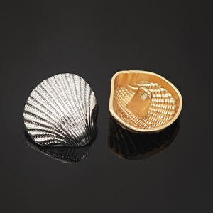 Botones de Costura Personalizados de Fábrica, Botones Irregulares para Ropa, Concha Marina, Estrella de Mar, Forma Especial, Botón de Metal de Aleación de Zinc con Vástago - Product Image 4