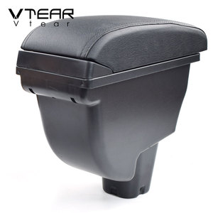 Reposabrazos de Cuero Vtear para <span class=keywords><strong>Kia</strong></span> <span class=keywords><strong>Morning</strong></span> R, con Carga USB, Almacenamiento de Doble Capa Elevado, Caja de Almacenamiento Central para Portavasos de 15-18 - Product Image 5