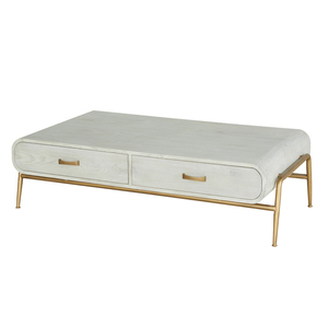 Mme WOODS <span class=keywords><strong>table</strong></span> murale en bois de chêne massif de <span class=keywords><strong>haute</strong></span> qualité en métal doré - Product Image 5