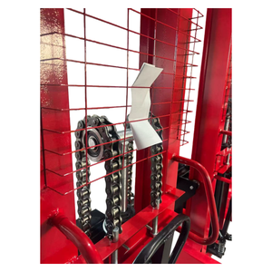 מלגזה ידנית הידראולית 0.5/1/2/3 טון להרמה 1200-1600 מטר, מעמיס משטחים ידני - Product Image 5