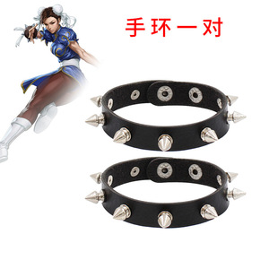 Street Fighter 6 Chunli Costume Halloween moulant Onesie noël <span class=keywords><strong>fantaisie</strong></span> combinaison scène Performance jeu robe adulte - Product Image 3