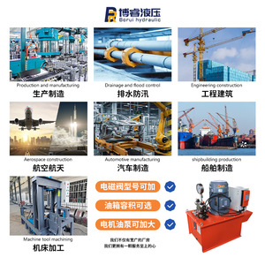 5.5kW Integrated Hydraulic Pump Motor Electrically Controlled Solenoid Valve Miniature Hydraulic Power Unit for CNC Machine Tool - Product Image 5