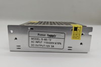 Alimentation industrielle à découpage Shimmer SNS12-60 12V 5A à sortie unique 110-220V AC-DC, carte PCB SMPS, efficacité 92%