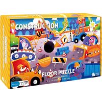 Haute qualité éducatif Montissori Puzzle enfant dessin animé 46 pièces papier géant sol Puzzle pour enfants