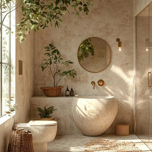 2025 xu hướng mới Phật Sơn Vanity đồ nội thất nhà truyền thống Gốm sứ không gỉ Led cảm ứng ánh sáng phòng tắm tủ không thấm nước MDF - Product Image 1