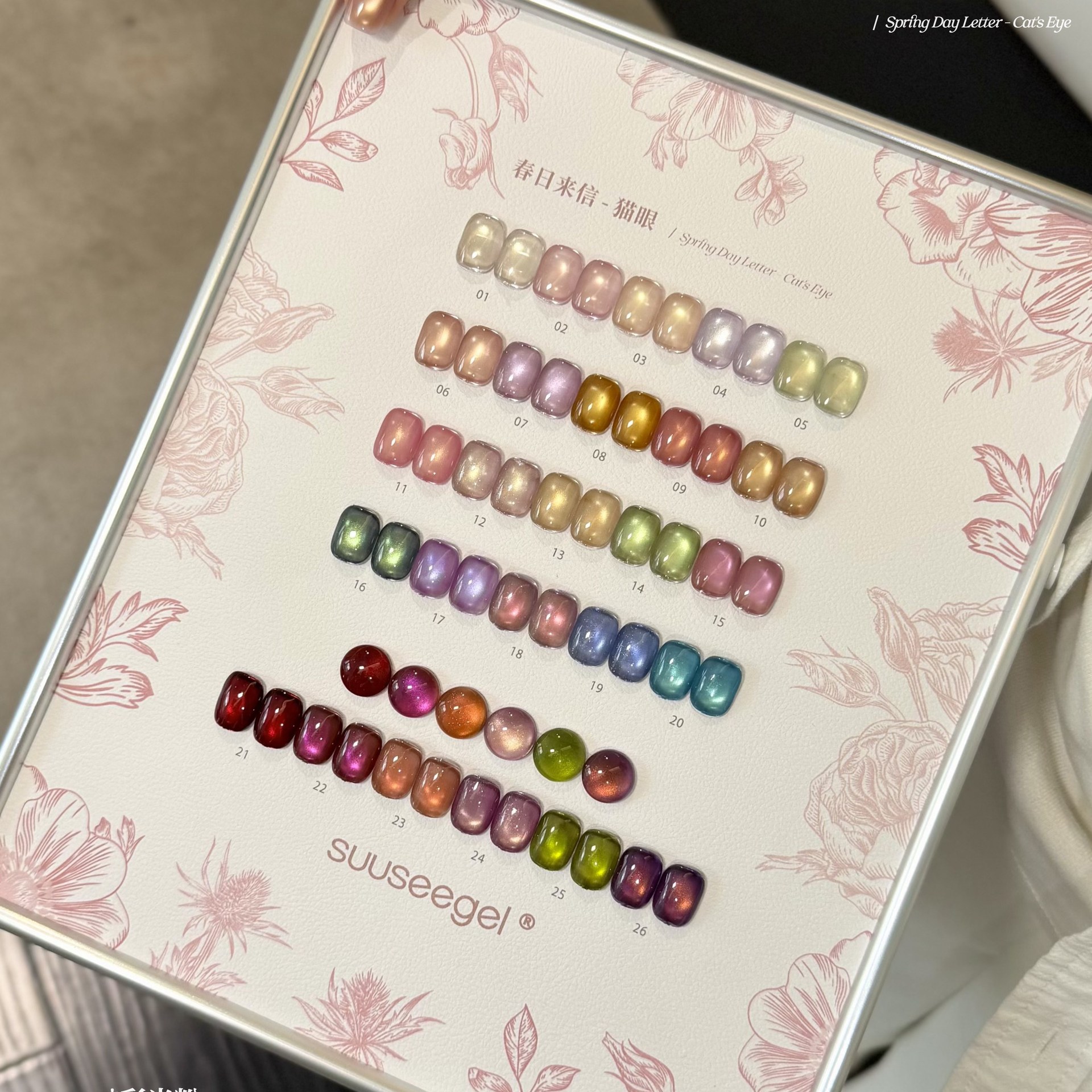 Faisceau couleur-lettre à ressort 26 couleurs