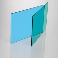 Panneau de barrière acoustique en polycarbonate solide transparent de 6 à 10 mm pour les projets d'infrastructure