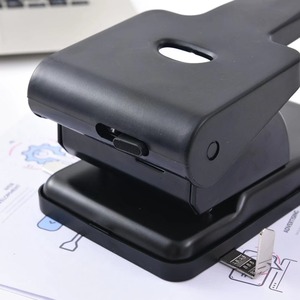 Cú Đấm hai lỗ ràng buộc Hướng dẫn sử dụng Cú Đấm Lá lỏng lẻo tiết kiệm lao động vành đai thước lỗ tròn - Product Image 2