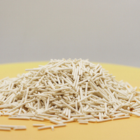 Litière pour chat en tofu 100% naturelle, biodégradable, en vrac, OEM ODM, pour chatons et chats adultes, 2,5 kg, 5 kg, 10 kg